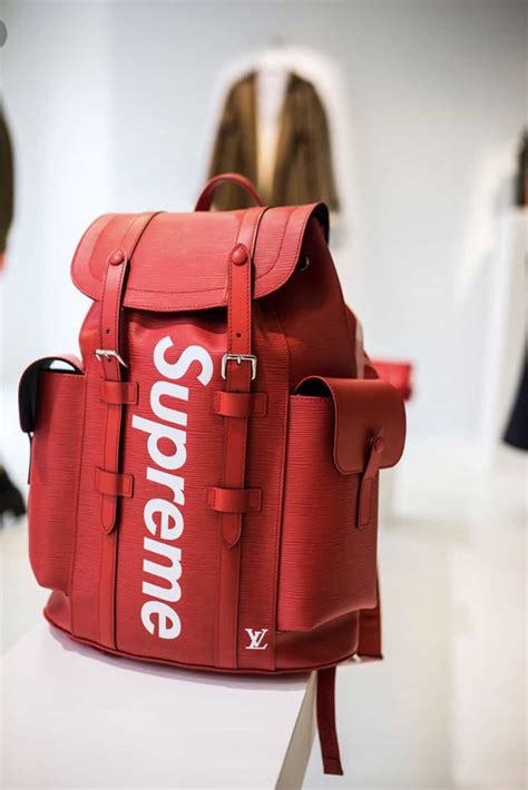 supreme lv backpack legit check